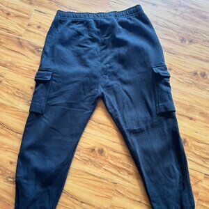 Mens NIKE black joggers - medium
